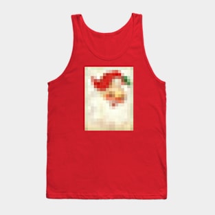 Pixel Santa 2 Tank Top